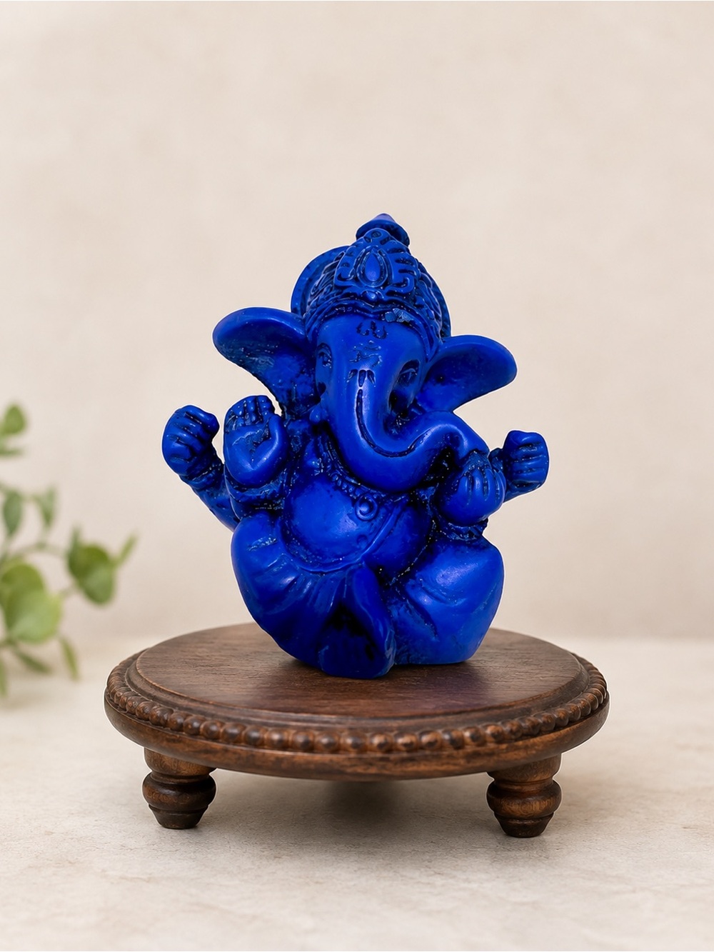 Small Ganesha Resin Figurine Made in Nepal
